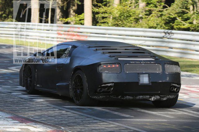 Lamborghini Cabrera замечен без защитного камуфляжа Lamborghini Cabrera замечен без защитного камуфляжа