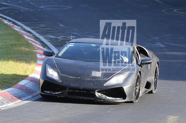 Lamborghini Cabrera замечен без защитного камуфляжа Lamborghini Cabrera замечен без защитного камуфляжа