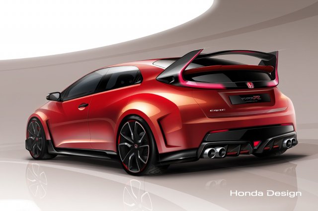 Серийный Honda Civic Type R Серийный Honda Civic Type R