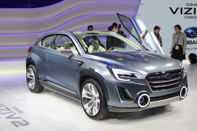 Subaru привез в Женеву новый кроссовер Subaru привез в Женеву новый кроссовер