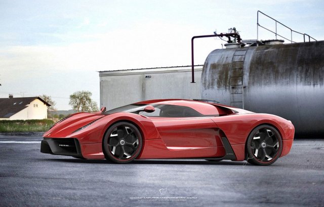 Дизайнерская экстремальная версия Ferrari 458 Дизайнерская экстремальная версия Ferrari 458