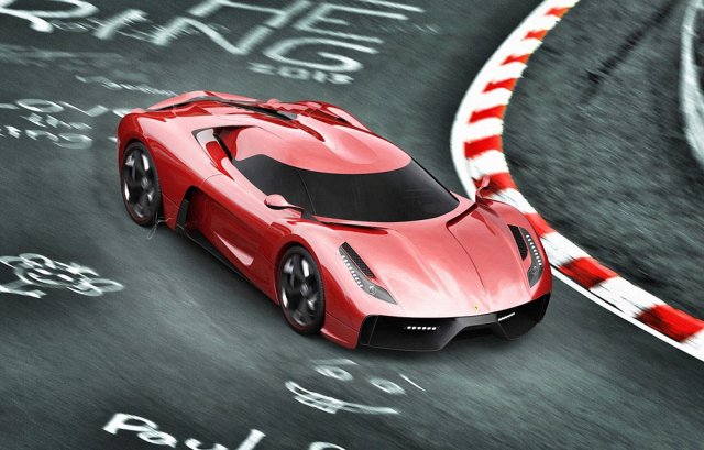 Дизайнерская экстремальная версия Ferrari 458 Дизайнерская экстремальная версия Ferrari 458