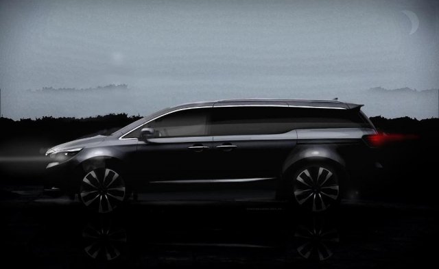 Kia показала второй тизер Carnival 2015 Kia показала второй тизер Carnival 2015