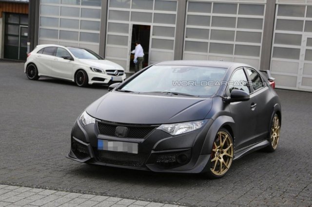 Honda Civic Type-R без камуфляжа Honda Civic Type-R без камуфляжа