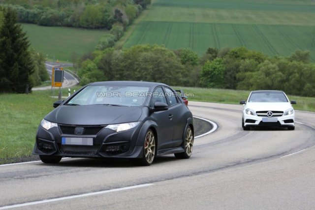 Honda Civic Type-R без камуфляжа Honda Civic Type-R без камуфляжа