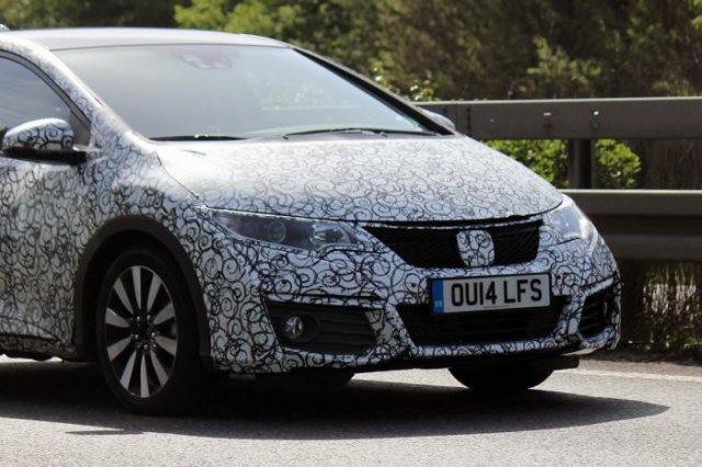 Шпионы подкараулили новый Honda Civic Шпионы подкараулили новый Honda Civic