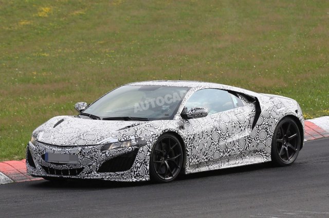 2015 Honda NSX попалась на Нюрбургринге 2015 Honda NSX попалась на Нюрбургринге
