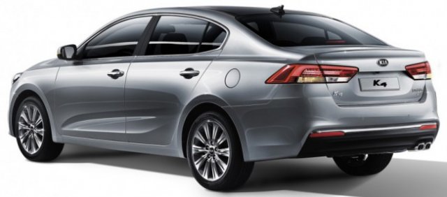 Kia официально представила седан K4 Kia официально представила седан K4