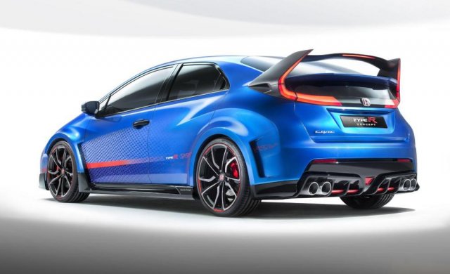 Свежий концепт Honda Civic Type R едет в Париж Свежий концепт Honda Civic Type R едет в Париж