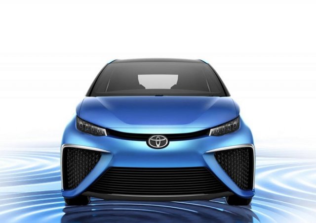 Водородный Toyota FCS представлен в Париже Водородный Toyota FCS представлен в Париже