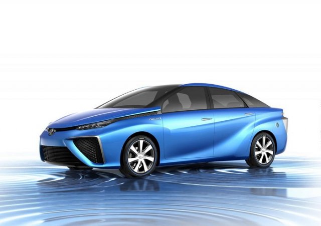 Водородный Toyota FCS представлен в Париже Водородный Toyota FCS представлен в Париже