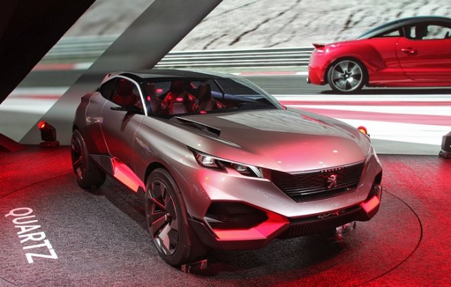 Peugeot Quartz: пневмоподвеска и 500 лошадей Peugeot Quartz: пневмоподвеска и 500 лошадей