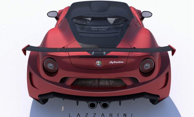 Из Alfa Romeo 4C сделали гиперкар Из Alfa Romeo 4C сделали гиперкар