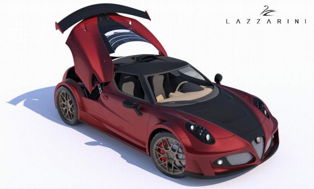 Из Alfa Romeo 4C сделали гиперкар Из Alfa Romeo 4C сделали гиперкар