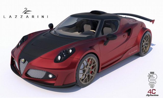 Из Alfa Romeo 4C сделали гиперкар Из Alfa Romeo 4C сделали гиперкар