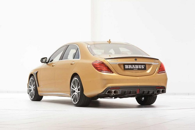 Brabus сделал "золотой" 850-сильный Mercedes-Benz S 63 AMG Brabus сделал "золотой" 850-сильный Mercedes-Benz S 63 AMG