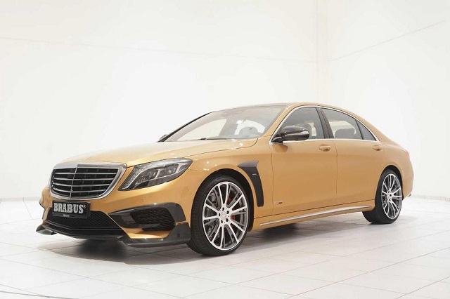 Brabus сделал "золотой" 850-сильный Mercedes-Benz S 63 AMG Brabus сделал "золотой" 850-сильный Mercedes-Benz S 63 AMG