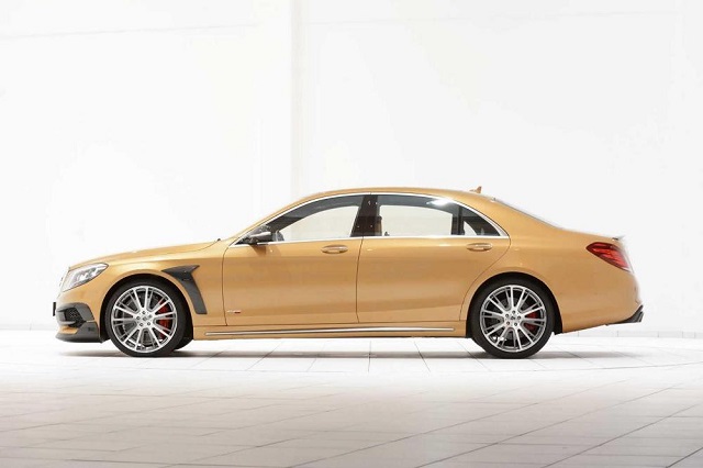 Brabus сделал "золотой" 850-сильный Mercedes-Benz S 63 AMG Brabus сделал "золотой" 850-сильный Mercedes-Benz S 63 AMG