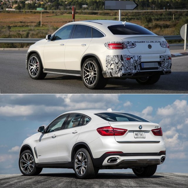 Новый Mercedes-Benz очень похож на BMW X6 Новый Mercedes-Benz очень похож на BMW X6