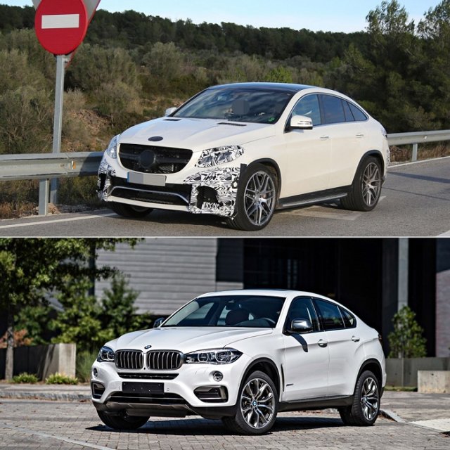 Новый Mercedes-Benz очень похож на BMW X6 Новый Mercedes-Benz очень похож на BMW X6