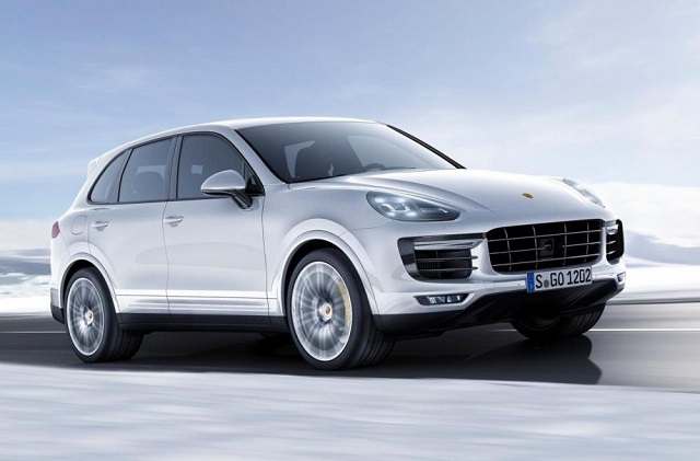 Новый Porsche Cayenne Turbo S показали в Детройте Новый Porsche Cayenne Turbo S показали в Детройте