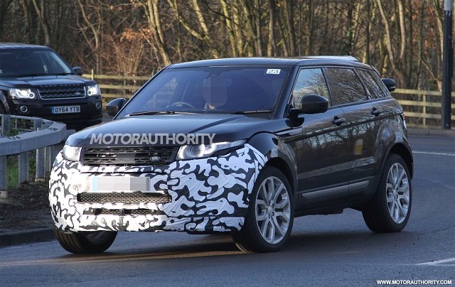 Range Rover Evoque готовится к обновлению Range Rover Evoque готовится к обновлению