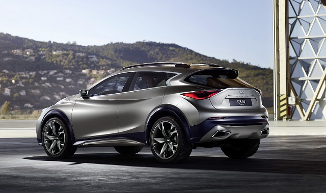 Infiniti показала изображение нового кроссовера QX30 Infiniti показала изображение нового кроссовера QX30