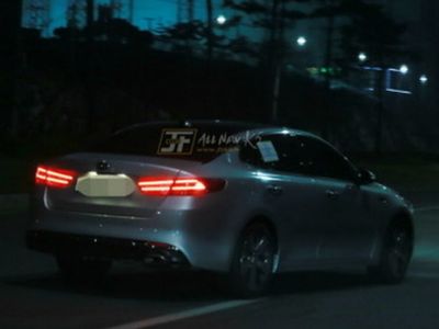 Новая Kia Optima попалась еще до премьеры Новая Kia Optima попалась еще до премьеры