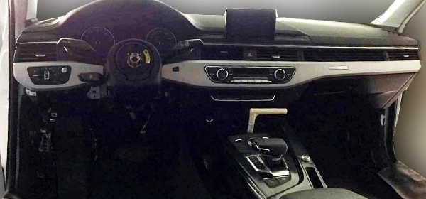Первые фотографии новой Audi A4 Первые фотографии новой Audi A4