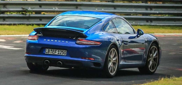 Рестайлинговый Porsche 911 замечен без камуфляжа Рестайлинговый Porsche 911 замечен без камуфляжа