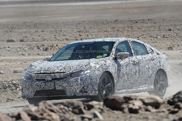 Новый седан Honda Civic получит светодиодные фары Новый седан Honda Civic получит светодиодные фары