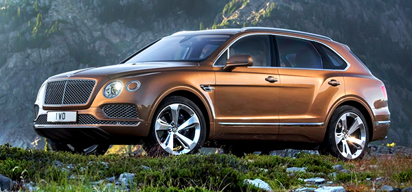 Bentley показал свой первый кроссовер Bentayga Bentley показал свой первый кроссовер Bentayga