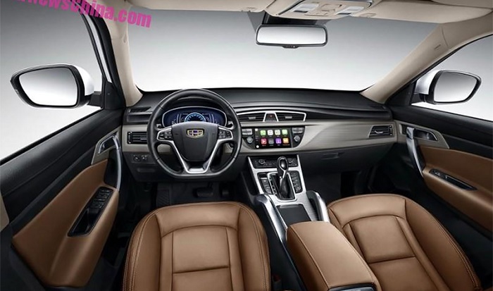 Geely рассекретила новый кроссовер Geely рассекретила новый кроссовер