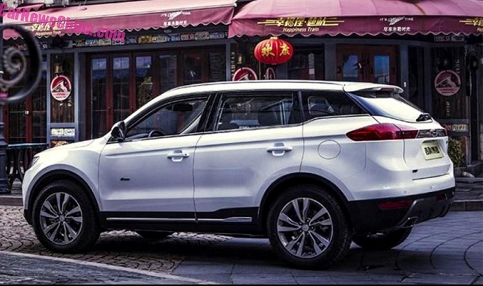 Geely рассекретила новый кроссовер Geely рассекретила новый кроссовер