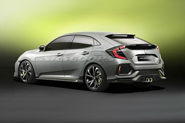Honda Civic: Раскрыт дизайн прототипа для Европы Honda Civic: Раскрыт дизайн прототипа для Европы