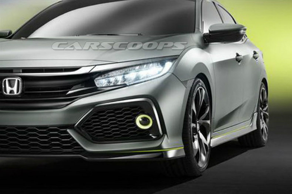 Honda Civic: Раскрыт дизайн прототипа для Европы Honda Civic: Раскрыт дизайн прототипа для Европы