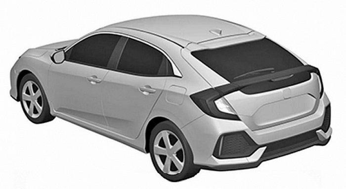 Honda Civic нового поколения: Внешность хэтчбека Honda Civic нового поколения: Внешность хэтчбека