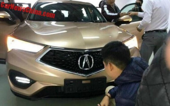 Acura CDX рассекречен до премьеры Acura CDX рассекречен до премьеры