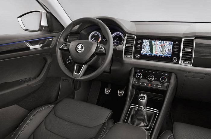 Skoda Kodiaq - Рассекречен интерьер кроссовера Skoda Kodiaq - Рассекречен интерьер кроссовера