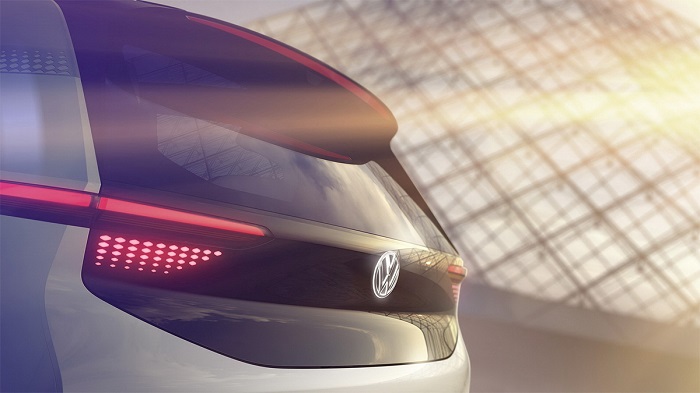 VW показал первое изображение нового электрокара VW показал первое изображение нового электрокара